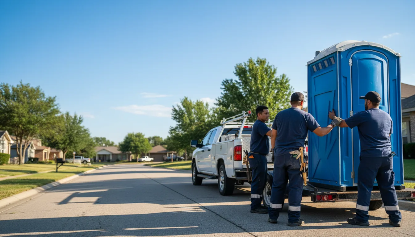 Portable Toilet Rental in Fittstown, OK near me